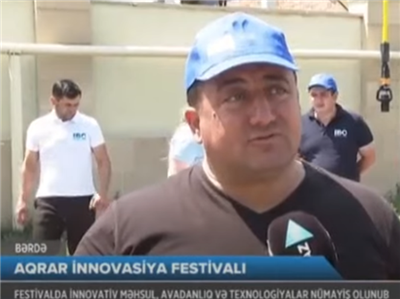 Berde festivalindeki aztv röportajımız